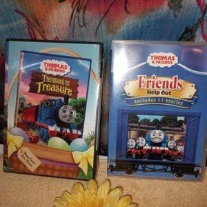 Thomas & Friends Blue and Yellow Kids DVD Set